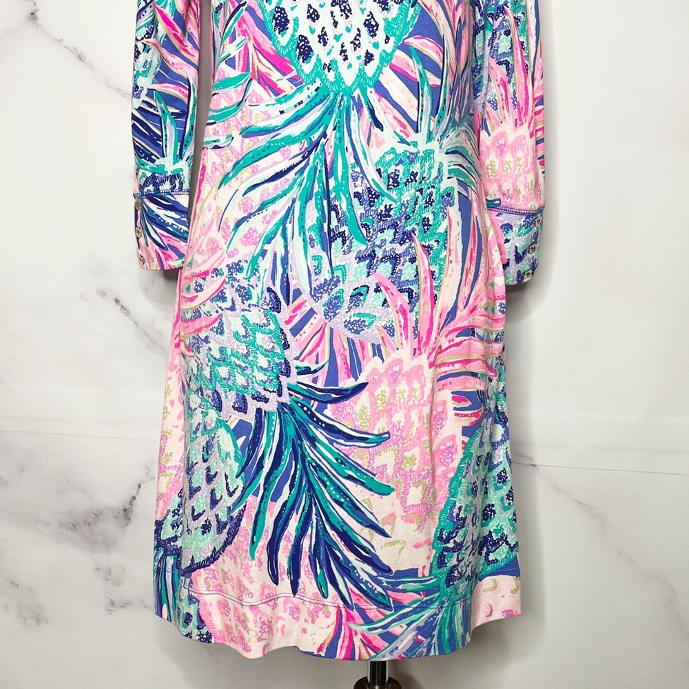 SOLD Lilly Pulitzer Sophie Dress in Gypset Paradise - Picture 6 of 14